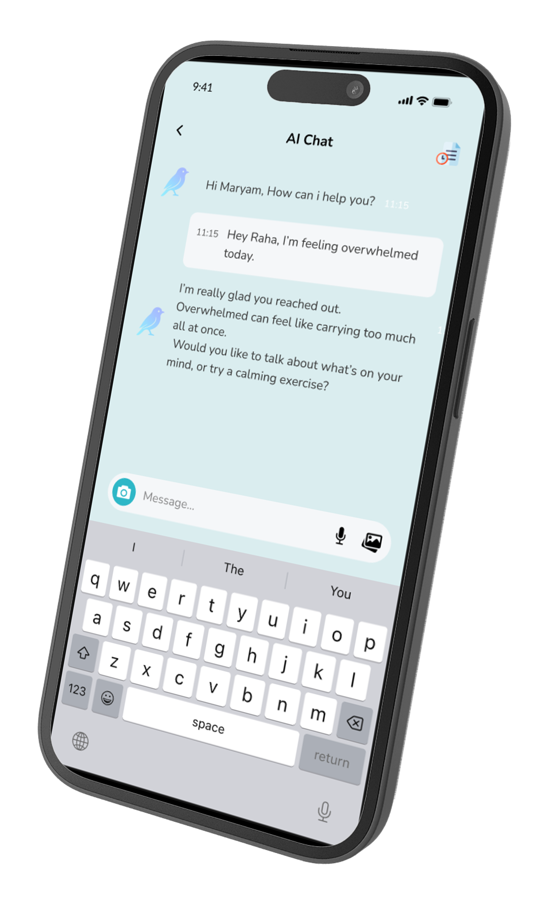 AI Wellness Assistant